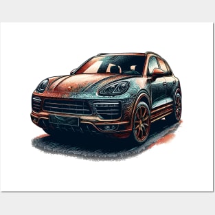 Porsche Cayenne Posters and Art